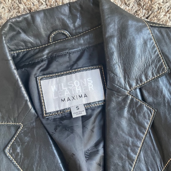 Real leather jacket - Picture 3 of 6
